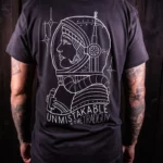 Unmistakable - Explore Space T-Shirt - Thetratdguy - Schwarz für Männer - Rückenansicht