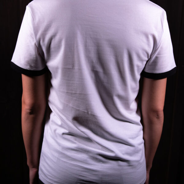 Unmistakable - The Ringer T-Shirt - Weiß für Frauen - Rückenansicht
