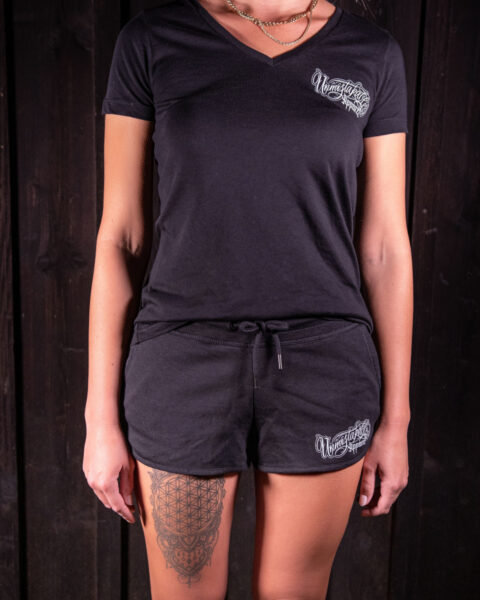Unmistakable - V-Neck T-Shirt - Schwarz für Frauen - Frontansicht